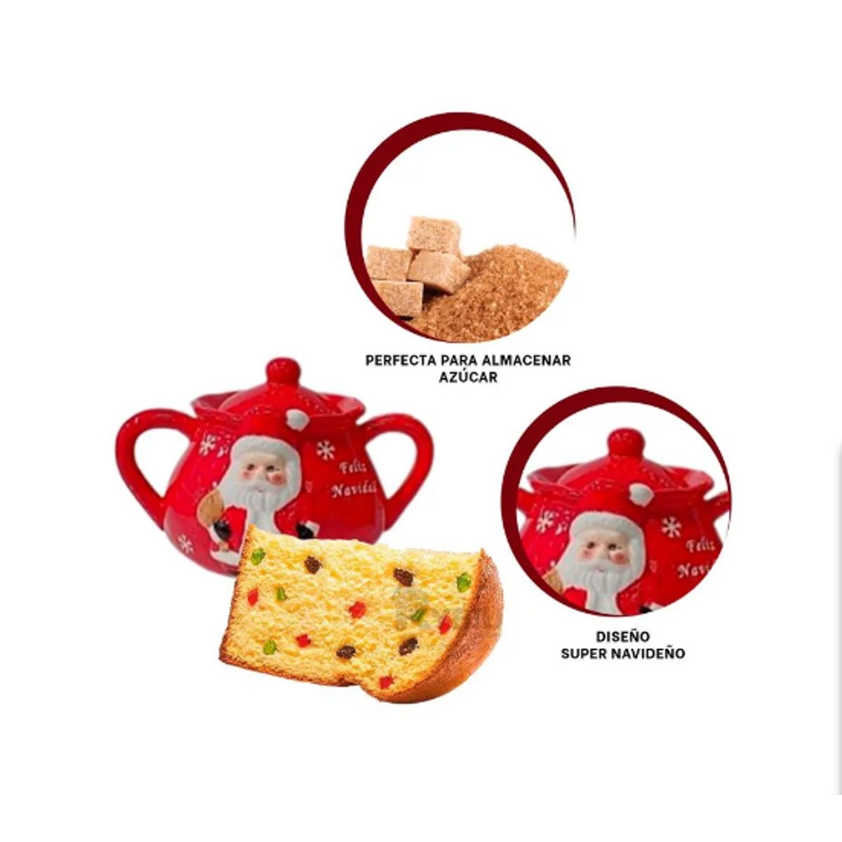 GENERICO - Azucarera Navideño de Papa Noel