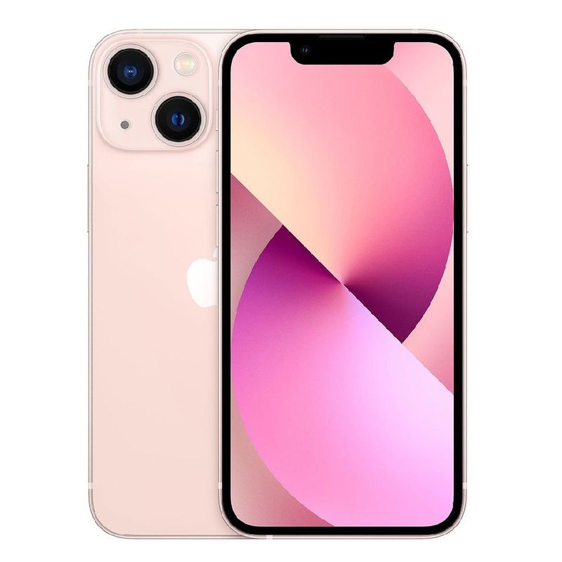 APPLE - iPhone 13 Mini 256GB 4GB Rosado - REACONDICIONADO GRADO A