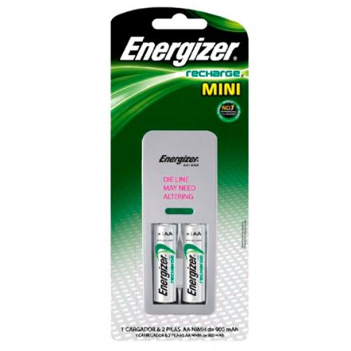 ENERGIZER - Cargador de pilas Energizer AA/AAA + 2 pilas AA 2000 mAh recargables