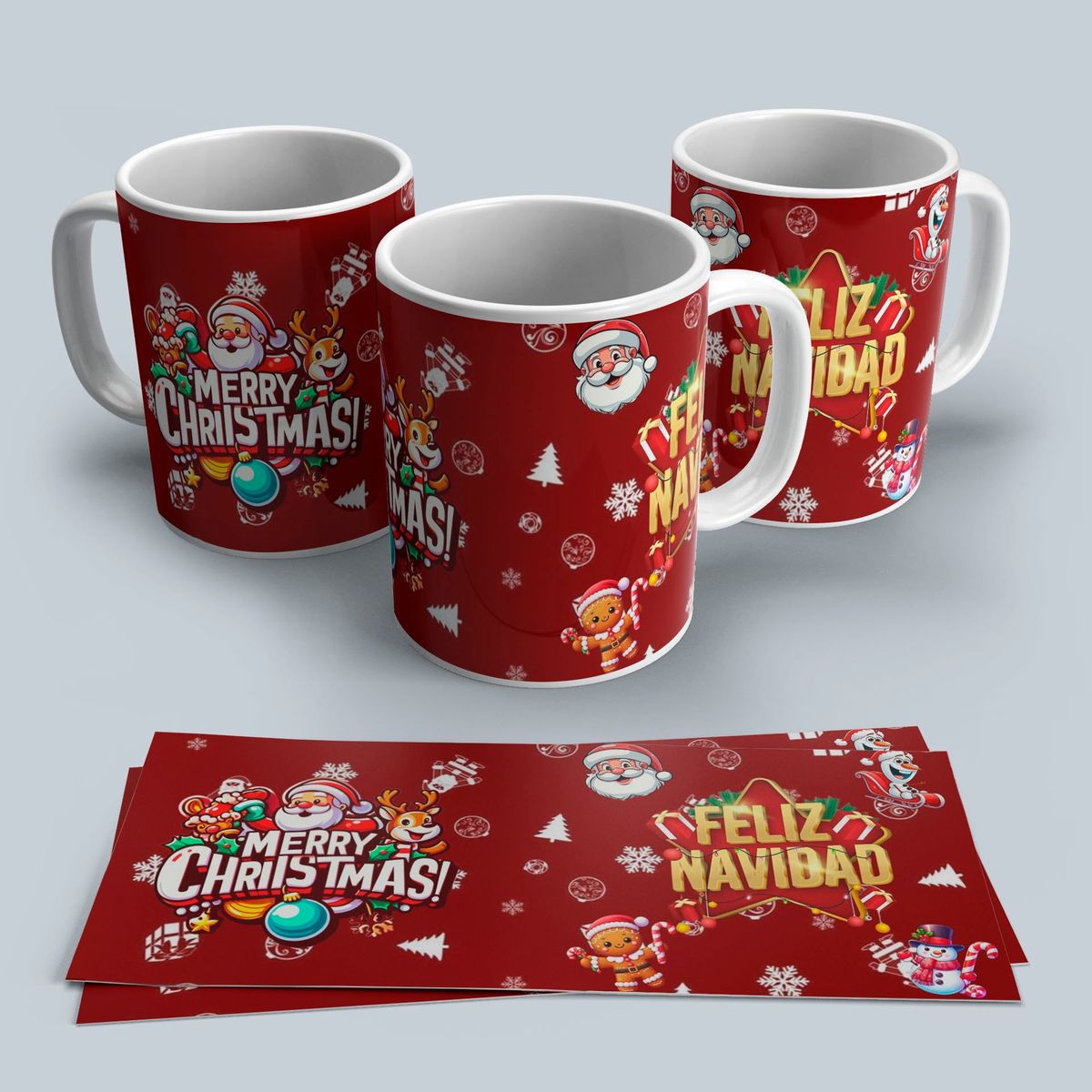 GENERICO - TAZA DE NAVIDEÑA 11oz - LQNN