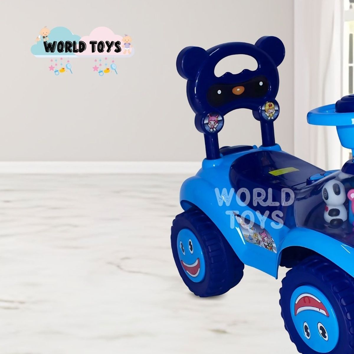 BABY - Correpasillo Montable Didáctico «NILX»  Blue