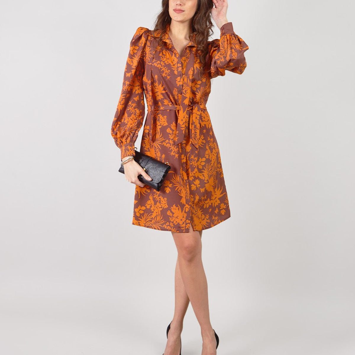 MICHELLE BELAU - VESTIDOS MANGA LARGA VD00844ACP TMAR S