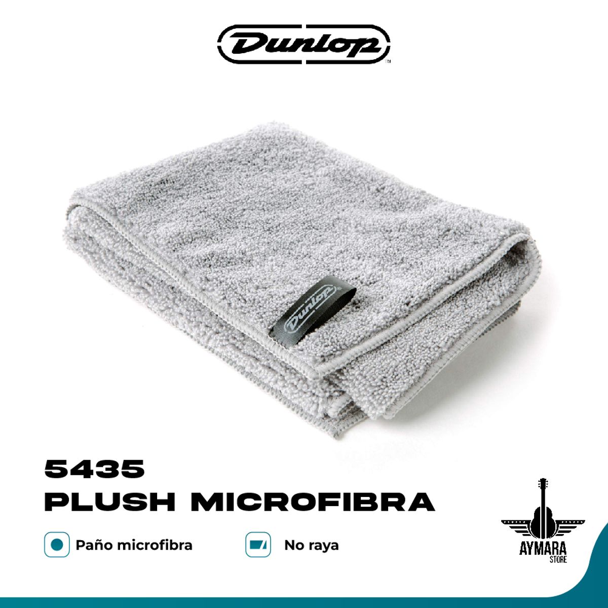 DUNLOP - Dunlop 5435 - Plush Microfiber Cloth Paño