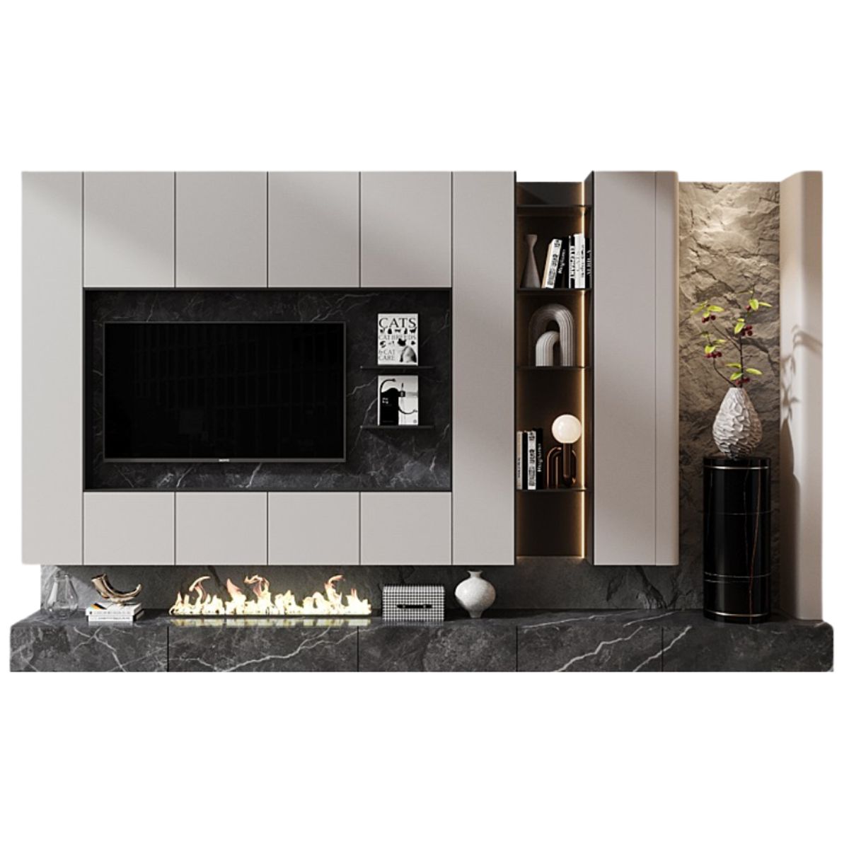 GENERICO - Centro de Entretenimiento Mesina Puerta - Vintage