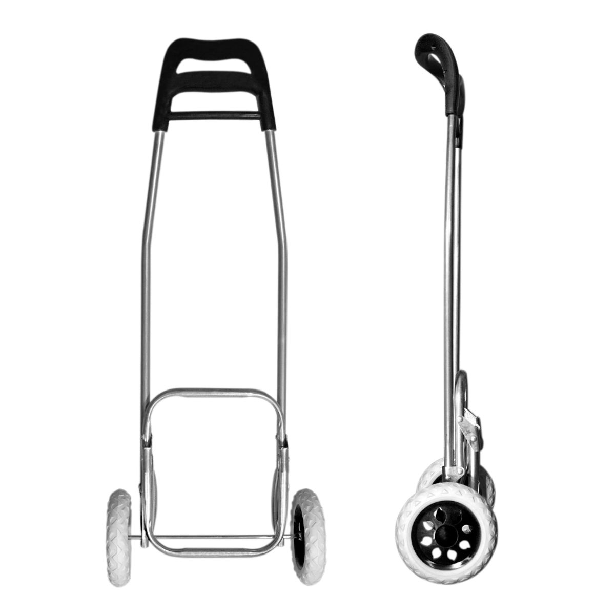 GENERICO - COCHE GRANDE PARA COMPRAS MERCADO HOGAR CON BOLSILLO Y CIERRE