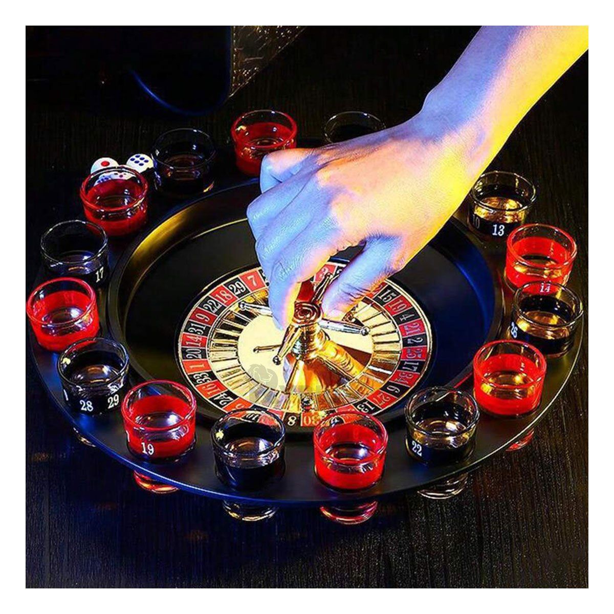 RYBIU IMPORT - Juego para Beber Tragos en Multicolor Y+Regalo Agendita