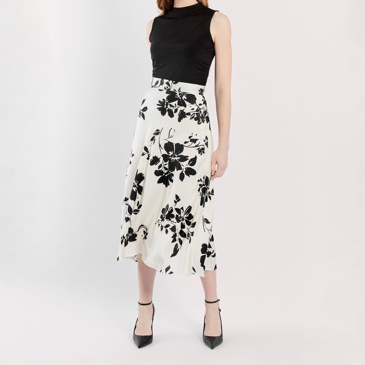 CAMILA VIALI - Camila Viali Falda lina asesgada