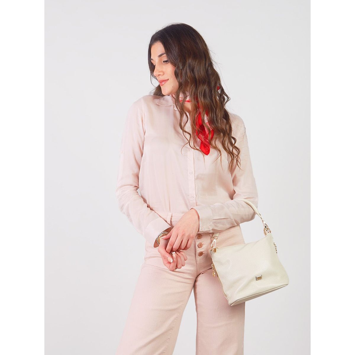 MICHELLE BELAU - BLUSAS MANGA LARGA BL01261CMR TROS S