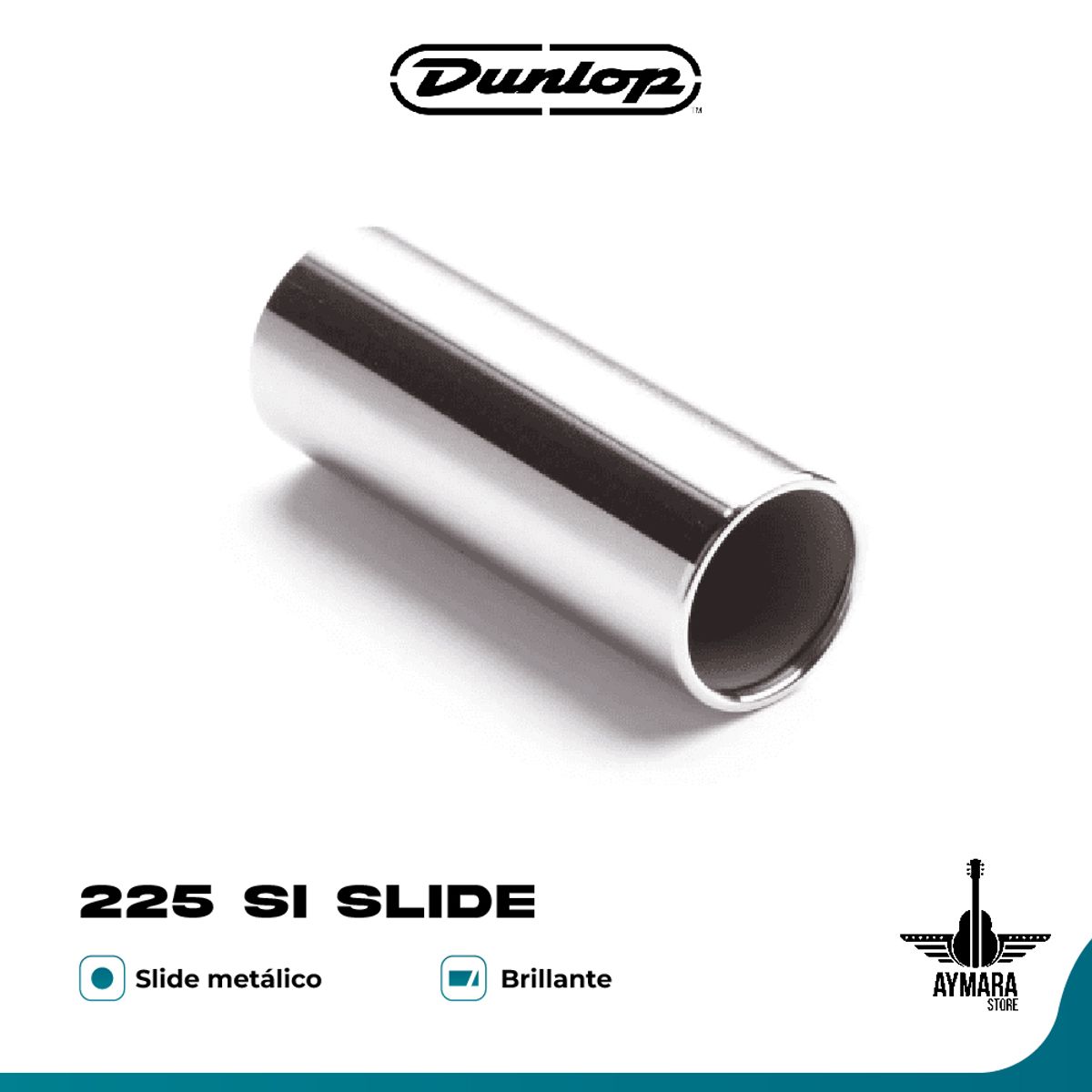 DUNLOP - Dunlop 225 SI - Stainless SM L-EA Slide