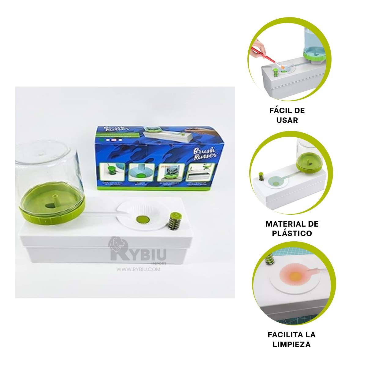 GENERICO - Limpiador Veloz y sin Lio para Arte Blanco Y+Gift MiniAgenda