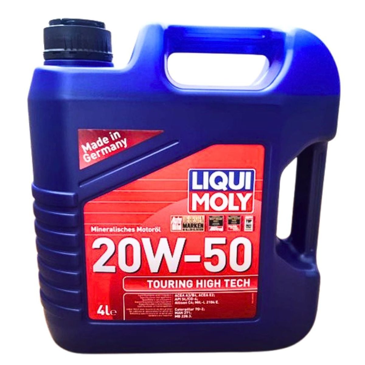 GENERICO - ACEITE MINERAL DE MOTOR LIQUI MOLY 20W50 4LT - LM2568 - TOURING HIGH
