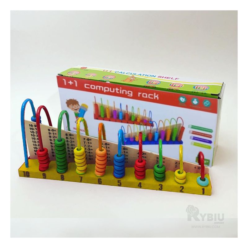 GENERICO - Juego Didactico de Matematicas para Niños en Multicolor