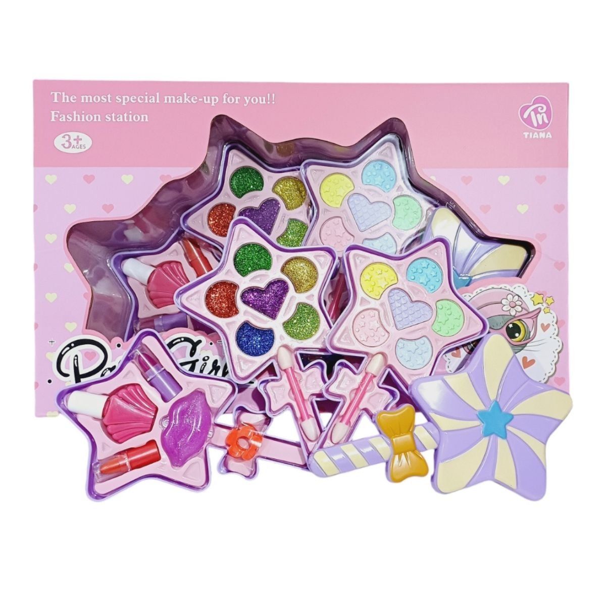 GENERICO - Juguete De Maquillaje Real Para Niñas Modelo Varita