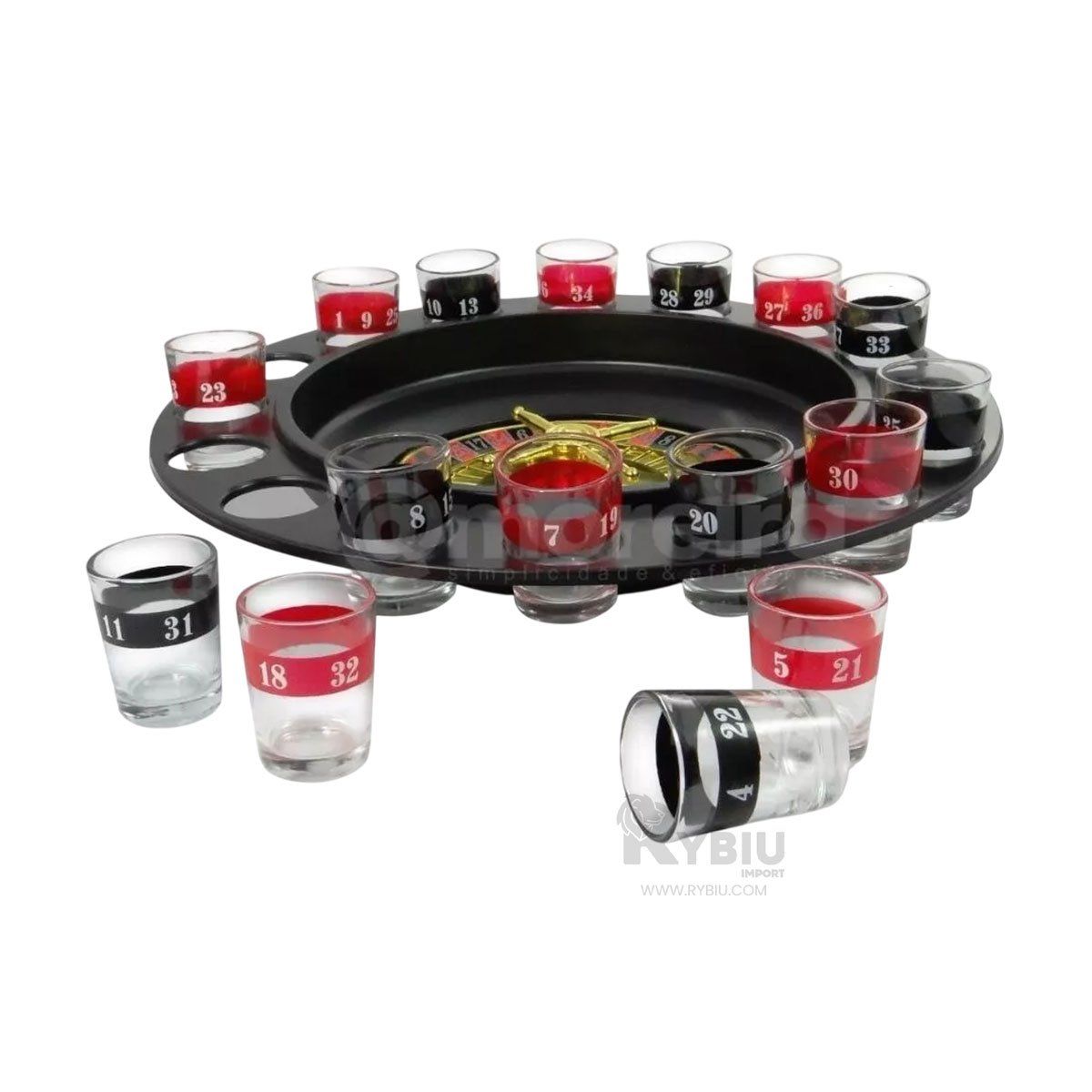 RYBIU IMPORT - Juego de Fiestas para Adultos Multicolor Y+Gift MiniAgenda