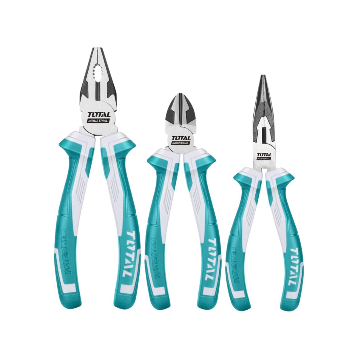 TOTAL TOOLS - Set de 3 alicates industrial Total