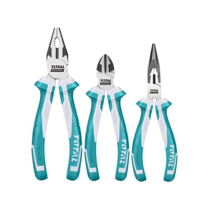 TOTAL TOOLS - Set de 3 alicates industrial Total