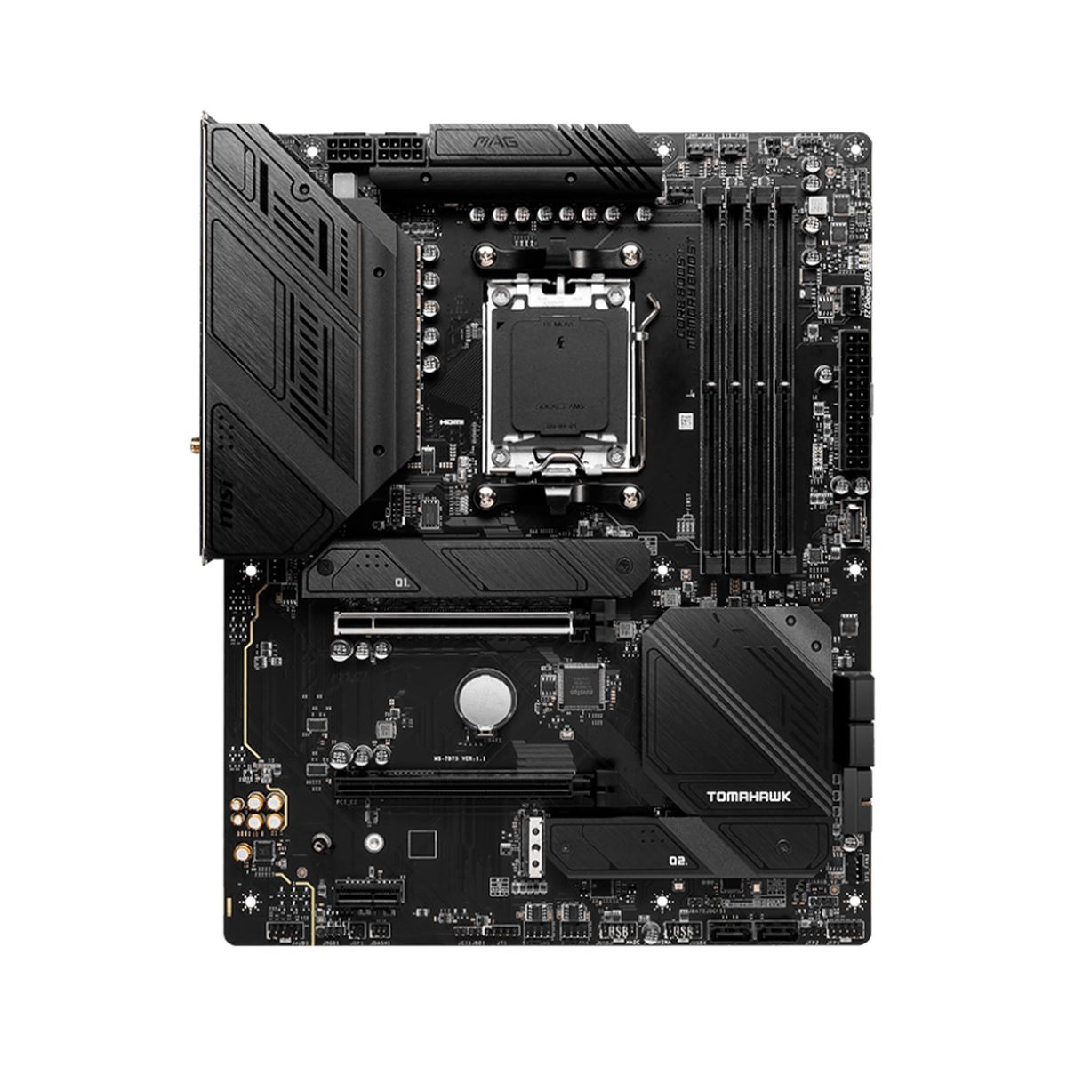 MSI - MOTHERBOARD MSI CHIPSET AMD B650 AMD AM5 PN MAG B650 TOMAHAWK WIFI
