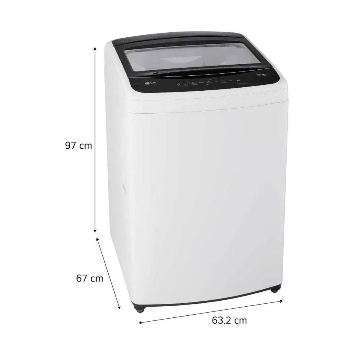 LG - LAVADORA AUTOMÁTICA LG WT16WVTB 16KG BLANCO