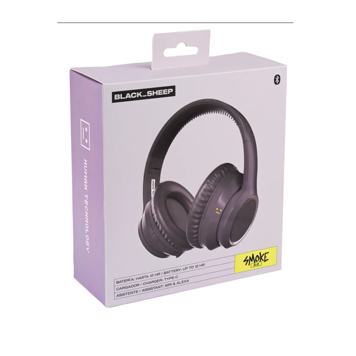 BLACKSHEEP - Audifonos Headphones BlackSheep Smoke 2 BT Black
