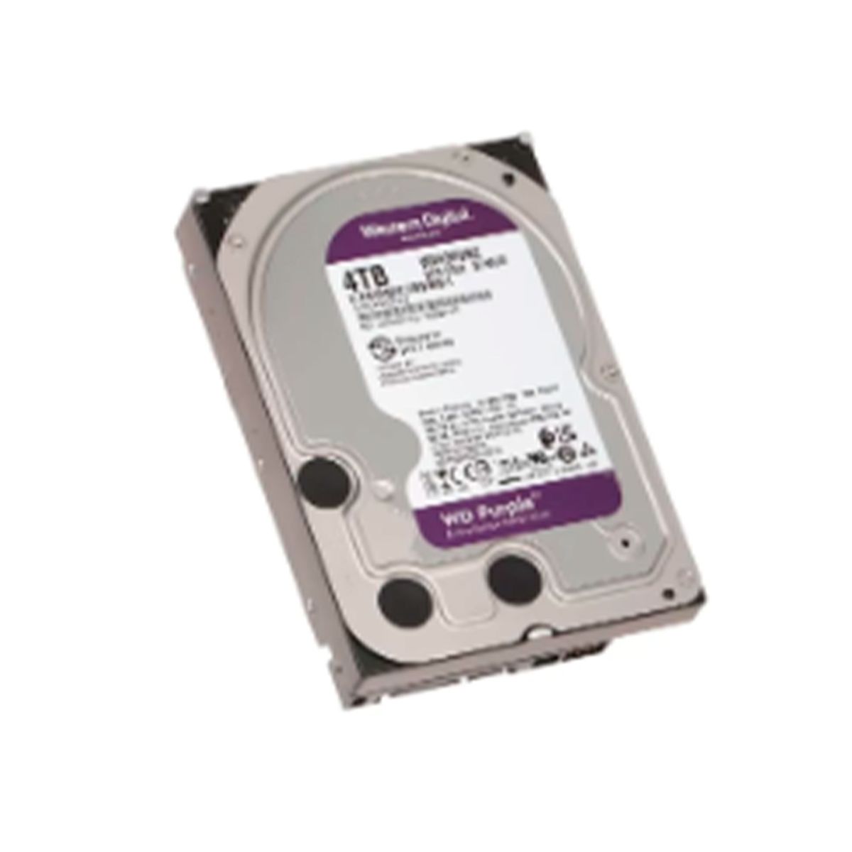 WESTERN DIGITAL - DISCO DURO WESTERN DIGITAL 4TB SATA 60 GBS PURPURA PN HDIWD43PURZ
