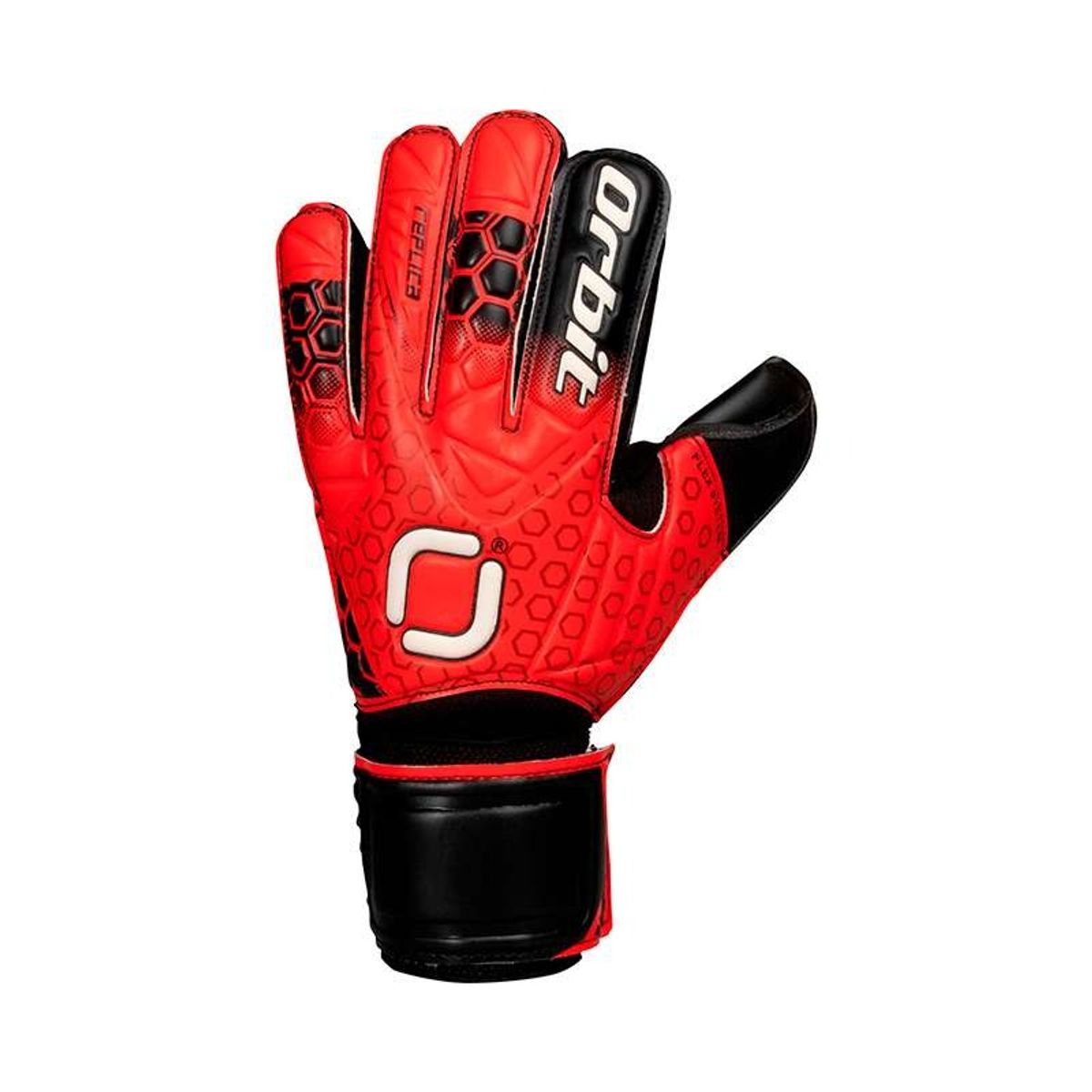 ORBIT - GUANTES DE ARQUERO ORBIT CON VARILLAS ROJO RPL - TALLA 9