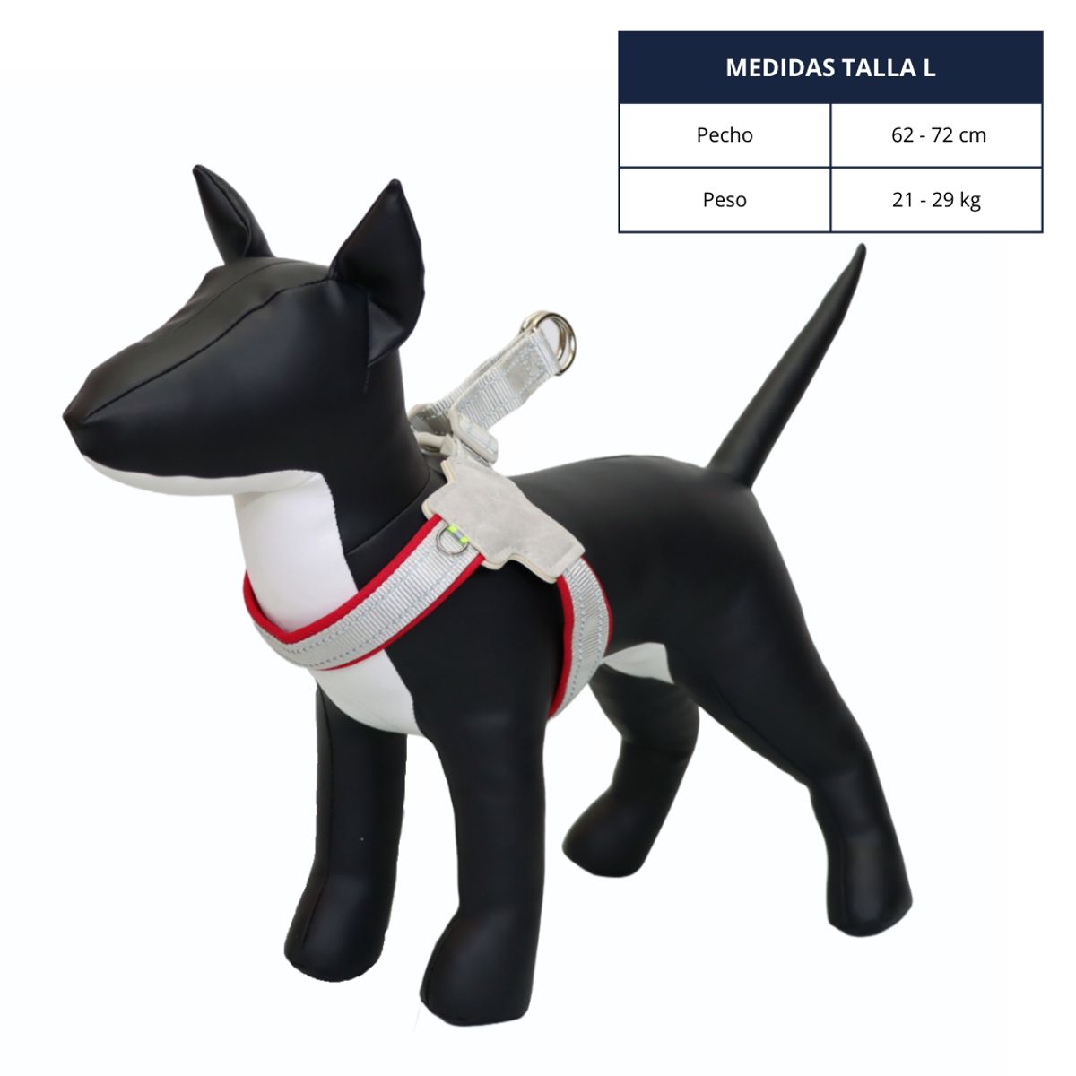 GENERICO - ARNÉS TALLA XL ROJO PARA MASCOTAS EN FORMA DE Y