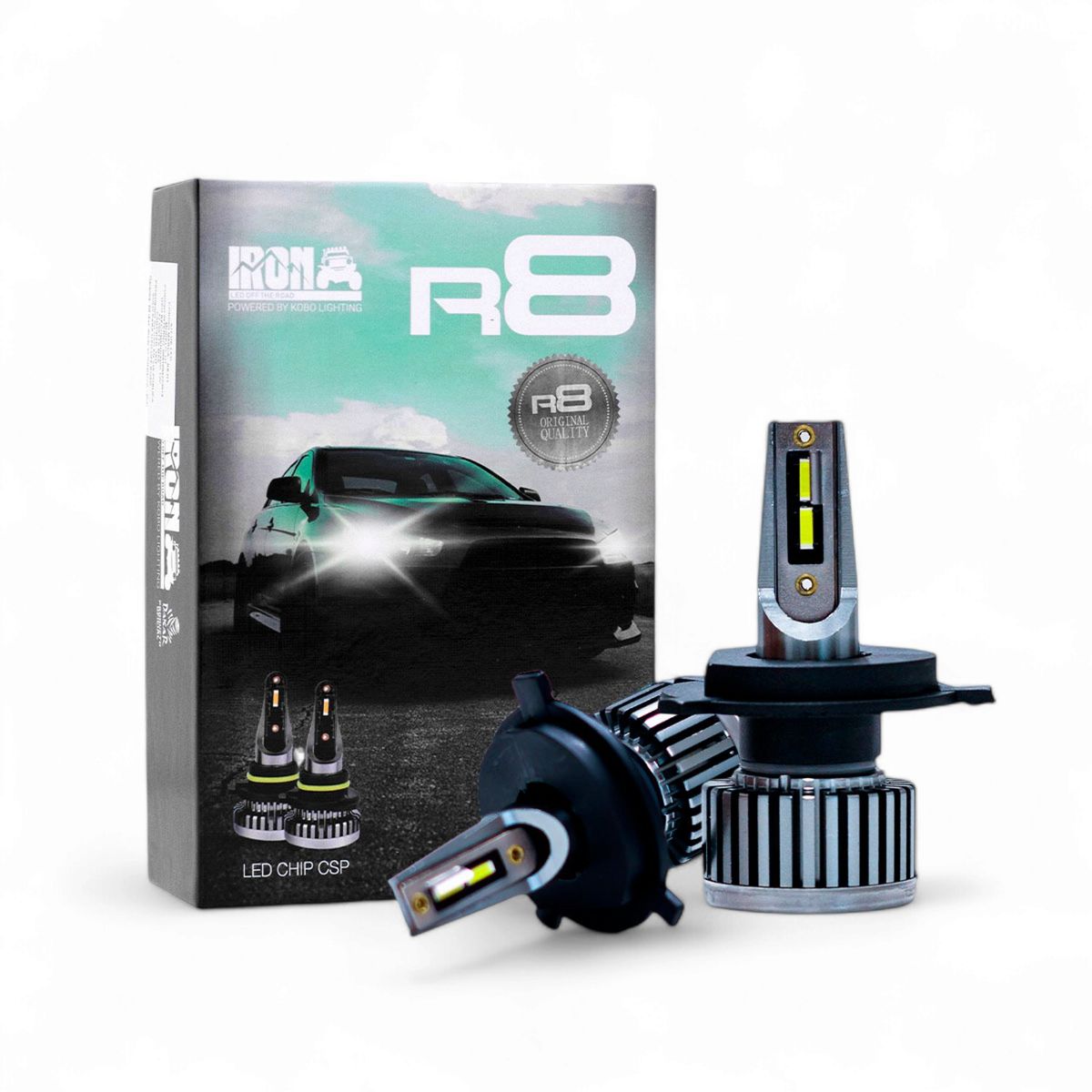 KOBO - Foco led para faro kobo R8 base h4