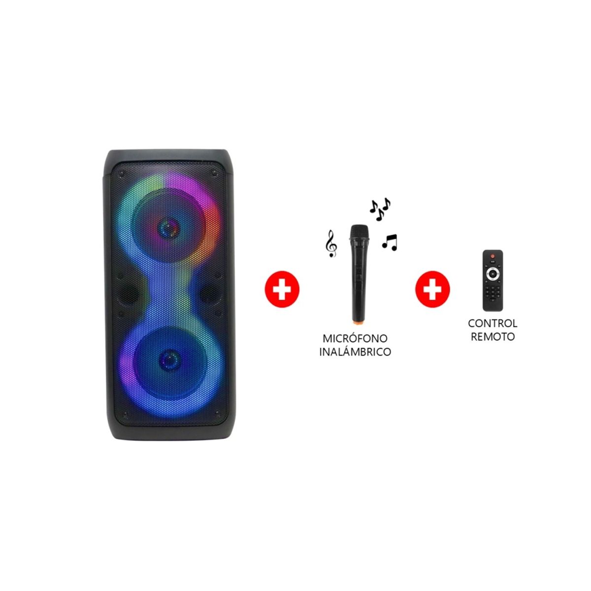 TREVELY - Parlante Portatil Bluetooth TREVELY TA-630 - 200W