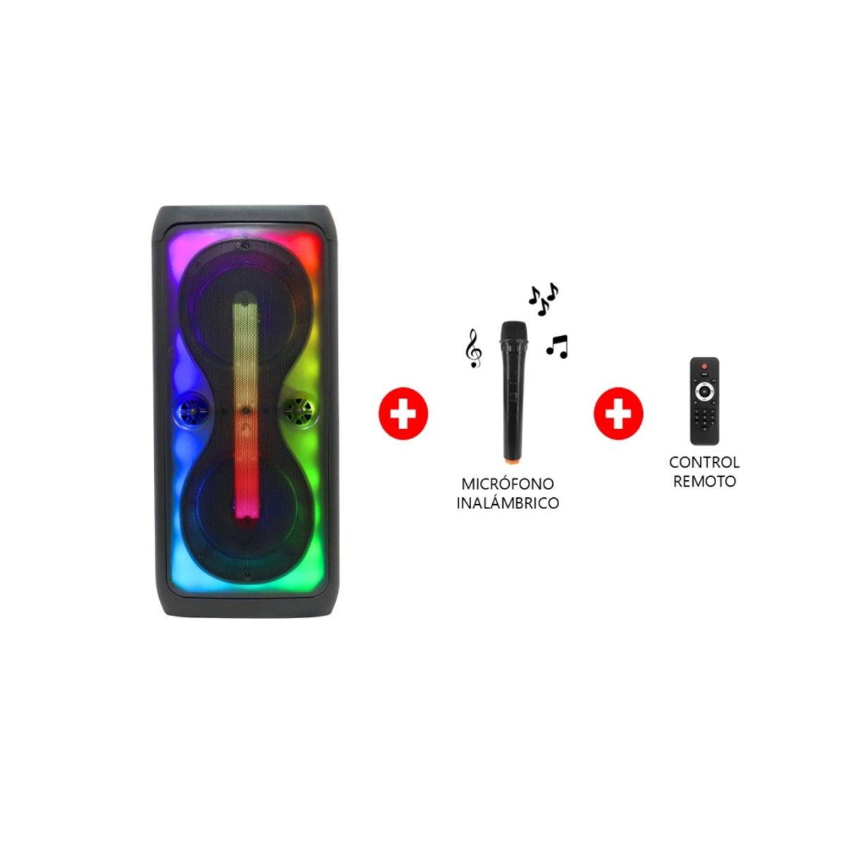 TREVELY - Parlante Portatil Bluetooth TREVELY TA-856 - 300W