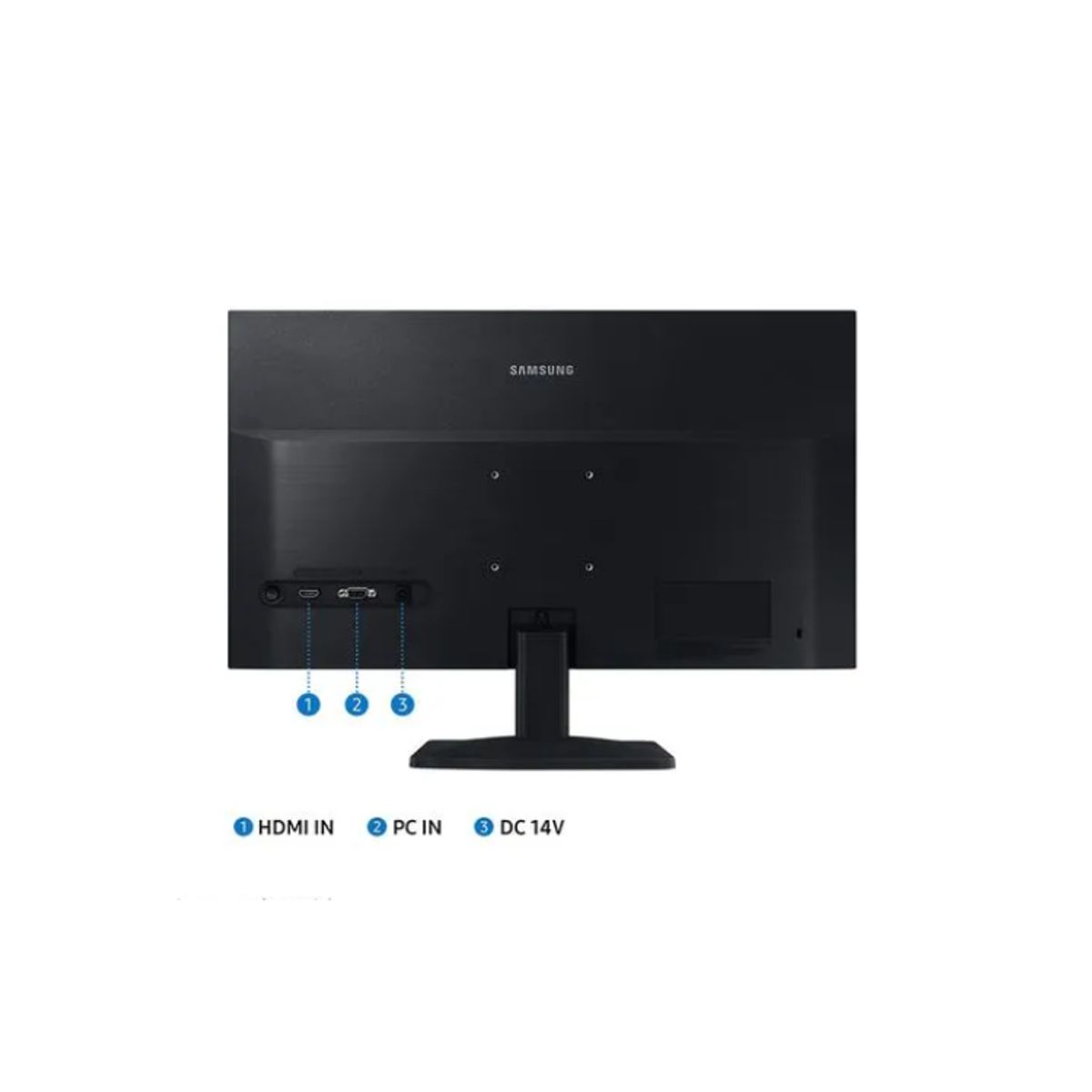 SAMSUNG - Monitor plano 22 Samsung Led LS22A336NHLXPE