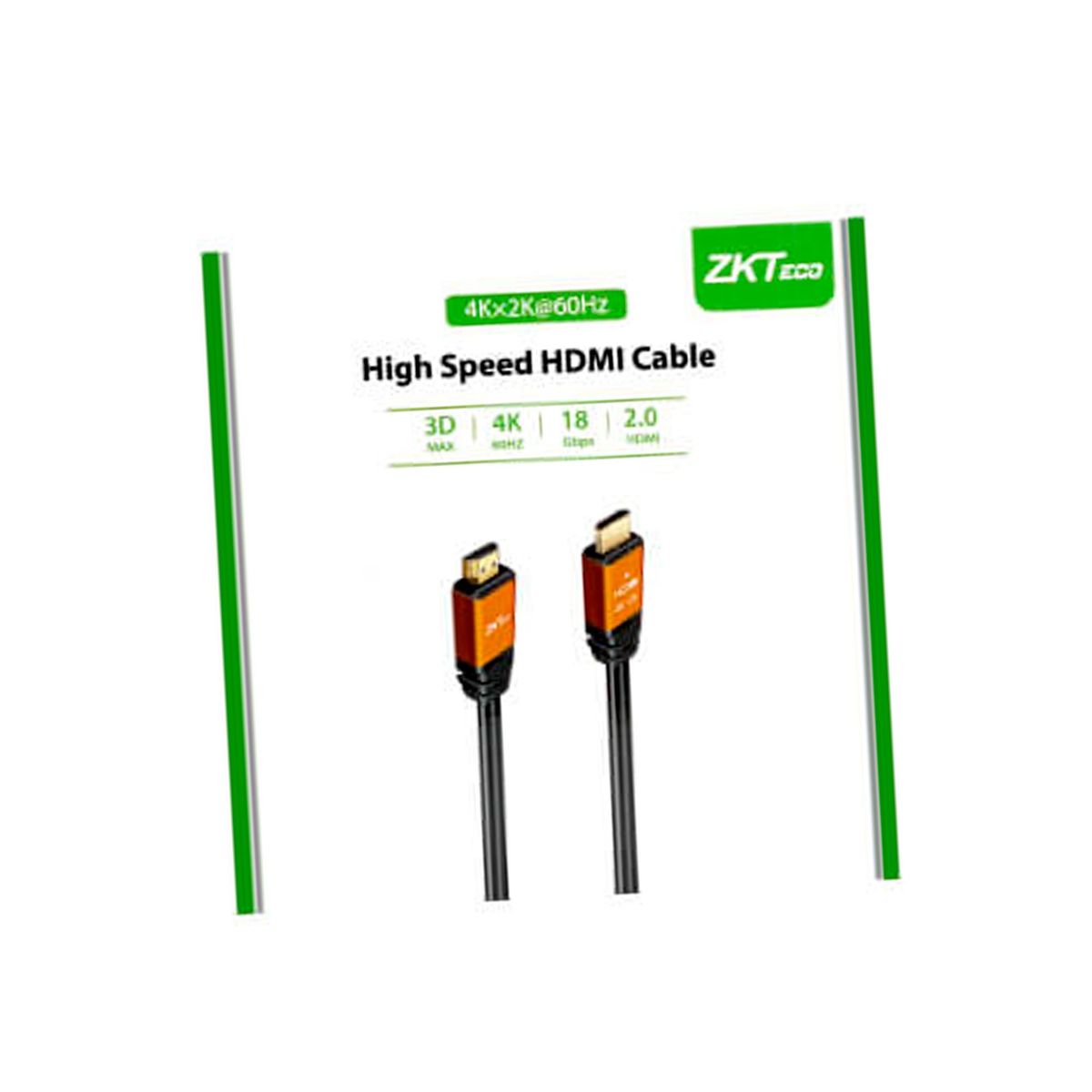ZKTECO - CABLE HDMI ZKTECO DE 3MZK-30HD-C NEGRO PN ZK-30HD-C