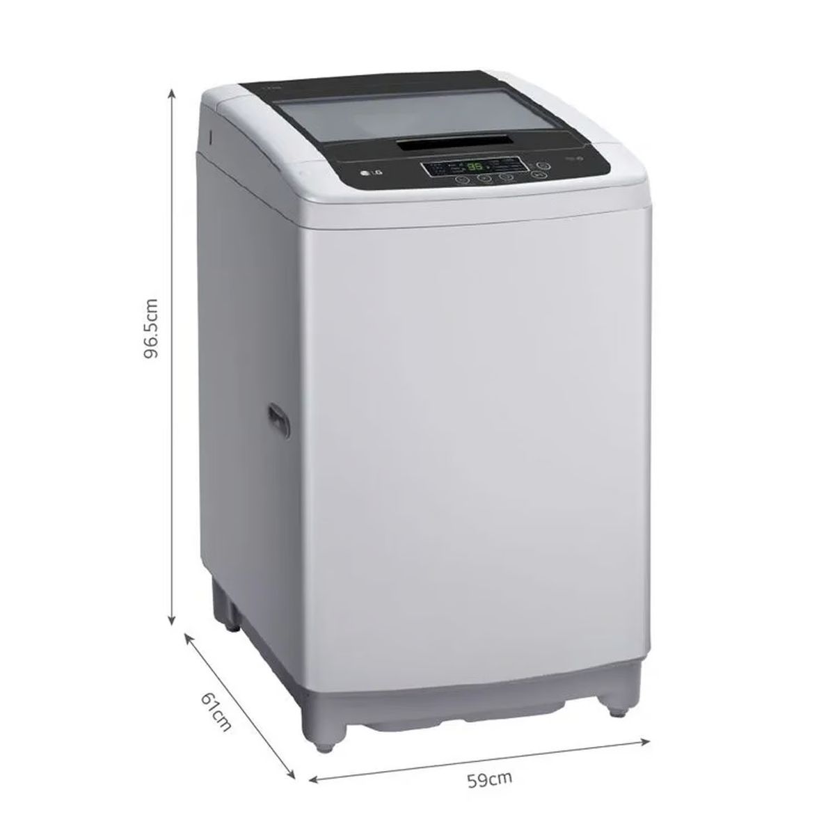 LG - Lavadora LG 13kg Smart Motion Inverter Carga Superior WT13DPBK