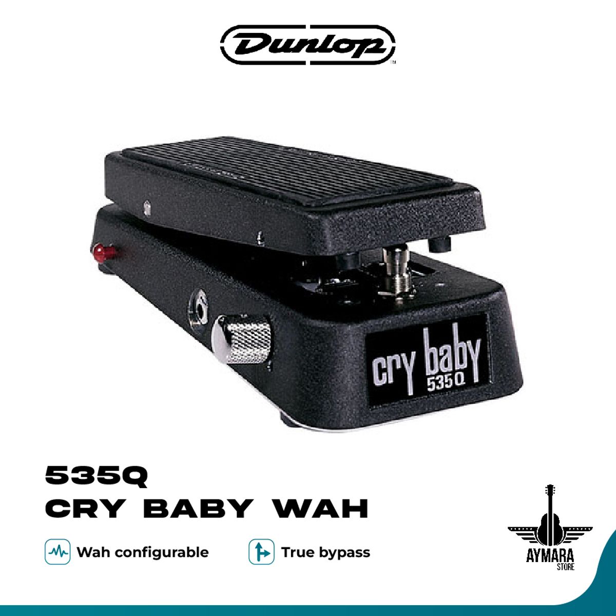DUNLOP - Dunlop 535Q - Pedal Cry Baby Wah
