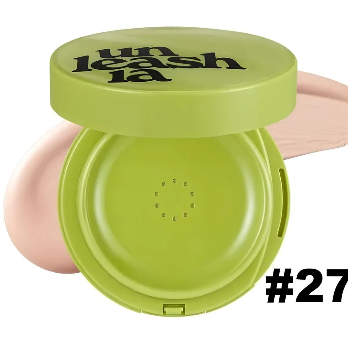 MISSHA - Unleashia SATIN WEAR HEALTHY-GREEN CUSHION 15g 27W PITCH TEN