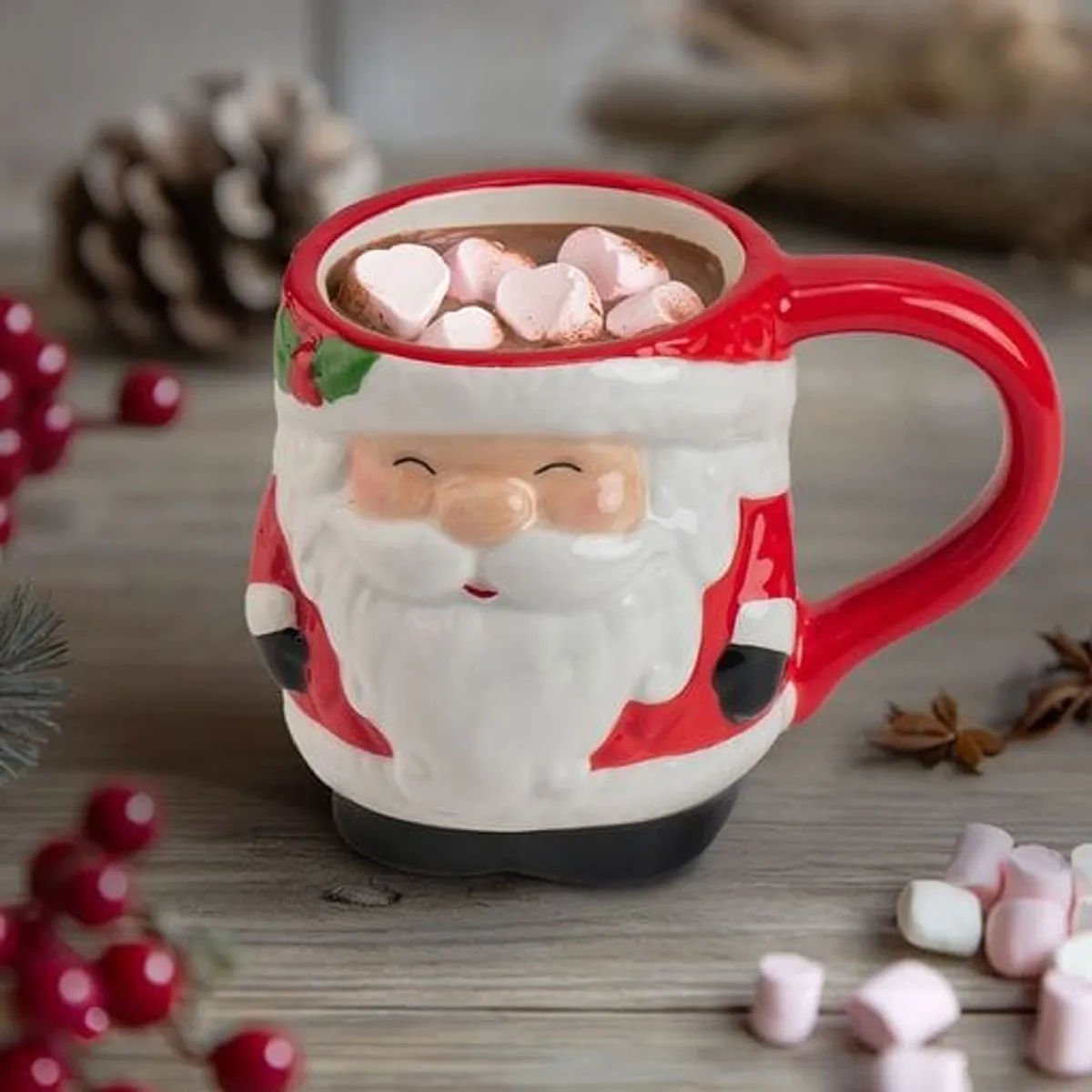 GENERICO - Taza Navideña de Papa Noel