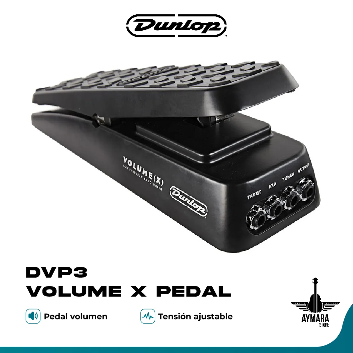 DUNLOP - Dunlop DVP3 Pedal Volume X Pedal