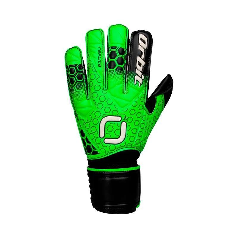 ORBIT - GUANTES DE ARQUERO ORBIT CON VARILLAS VERDE RPL - TALLA 8