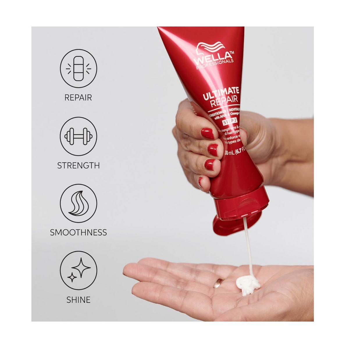 WELLA - Acondicionador Reparador Ultimate Repair Wella 200ml