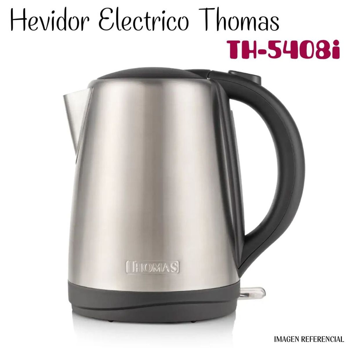 THOMAS - Hervidor Thomas  TH-5408i  Acero Inox - 1.8 Lt
