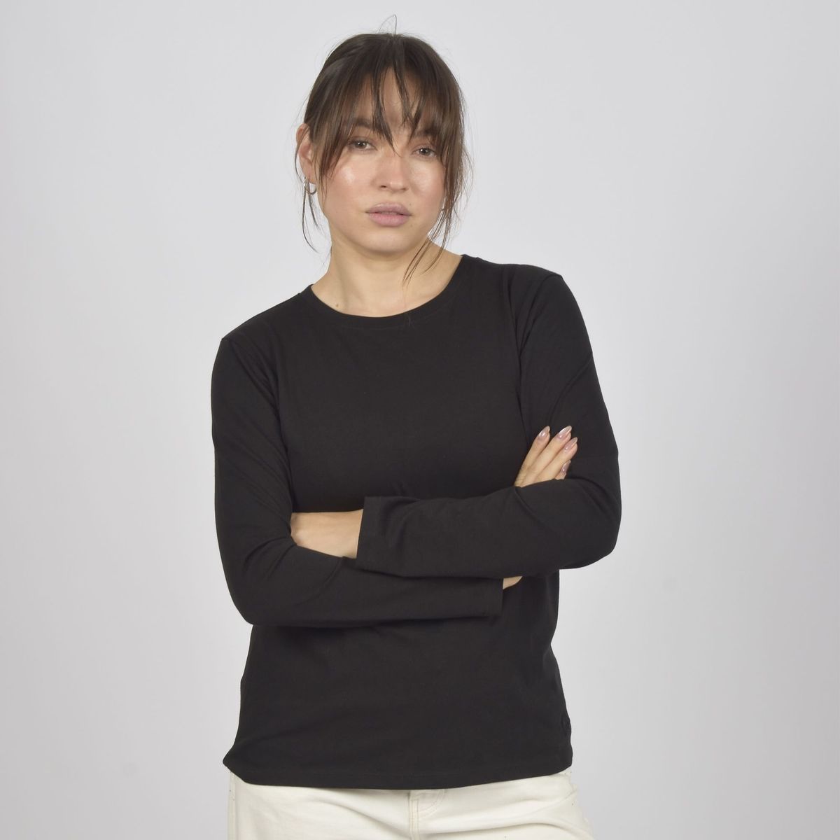 GELSOMINO - POLO ALGODÓN PIMA MANGA LARGA