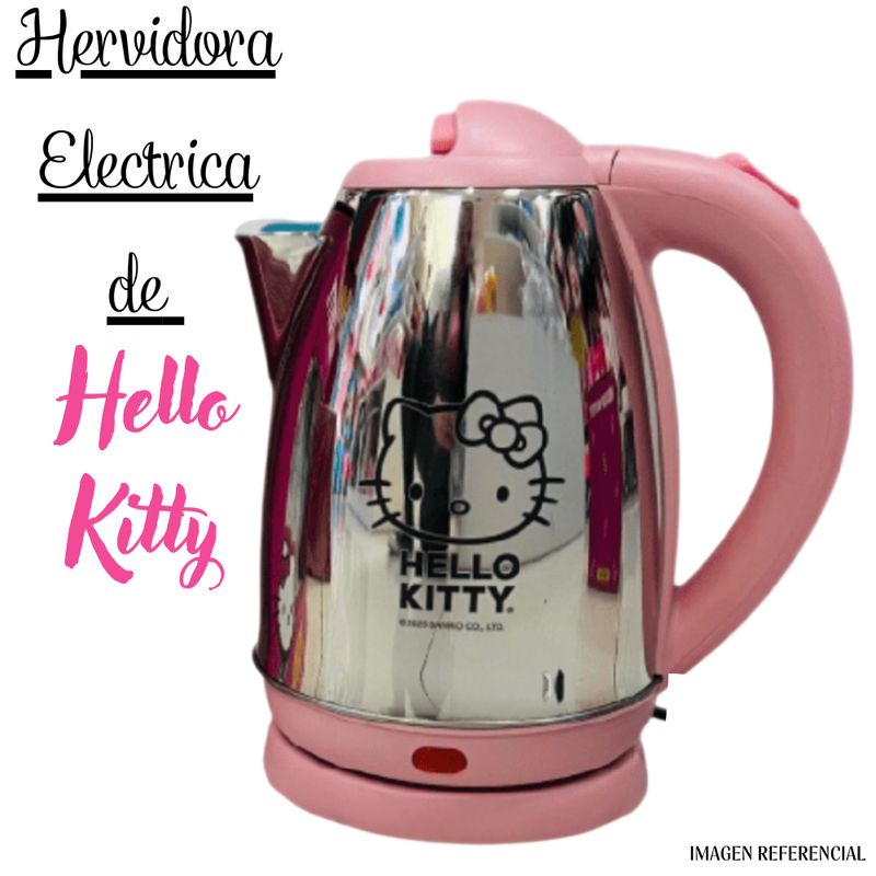 GENERICO - Hervidor Electrico  Hello Kitty - 2Lt