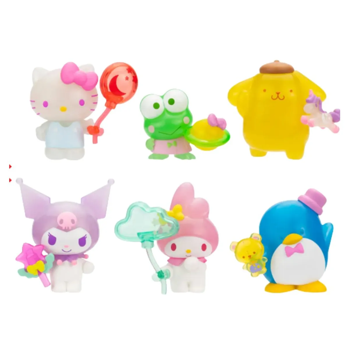 HELLO KITTY - Pack x 6 figuras Hello Kitty y Sus Amigos