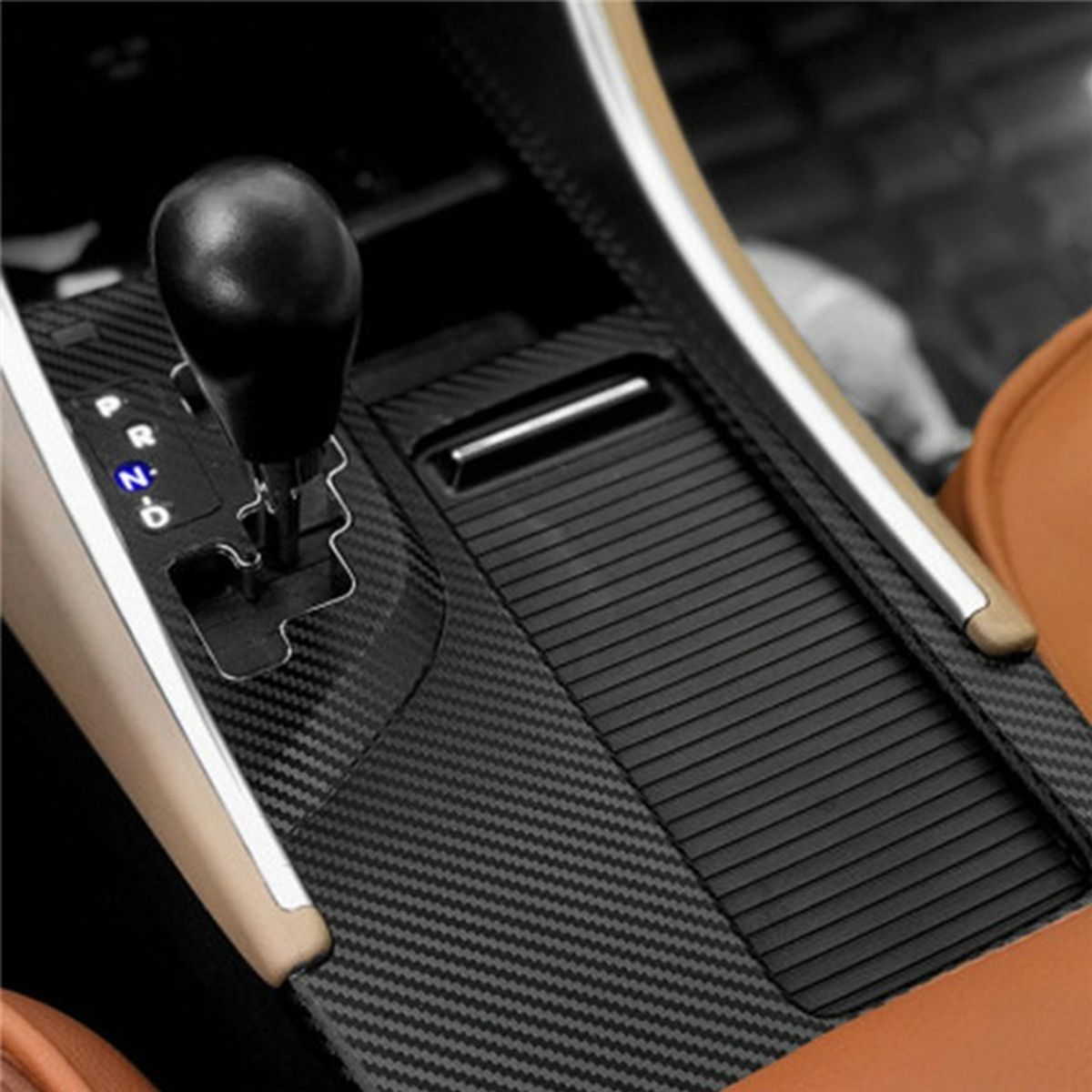 GENERICO - Cinta 3D Vinil Fibra de carbono 20CMX5M