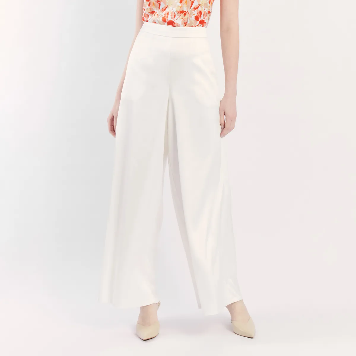 CAMILA VIALI - Camila Viali Pantalón amira perla largo para mujer