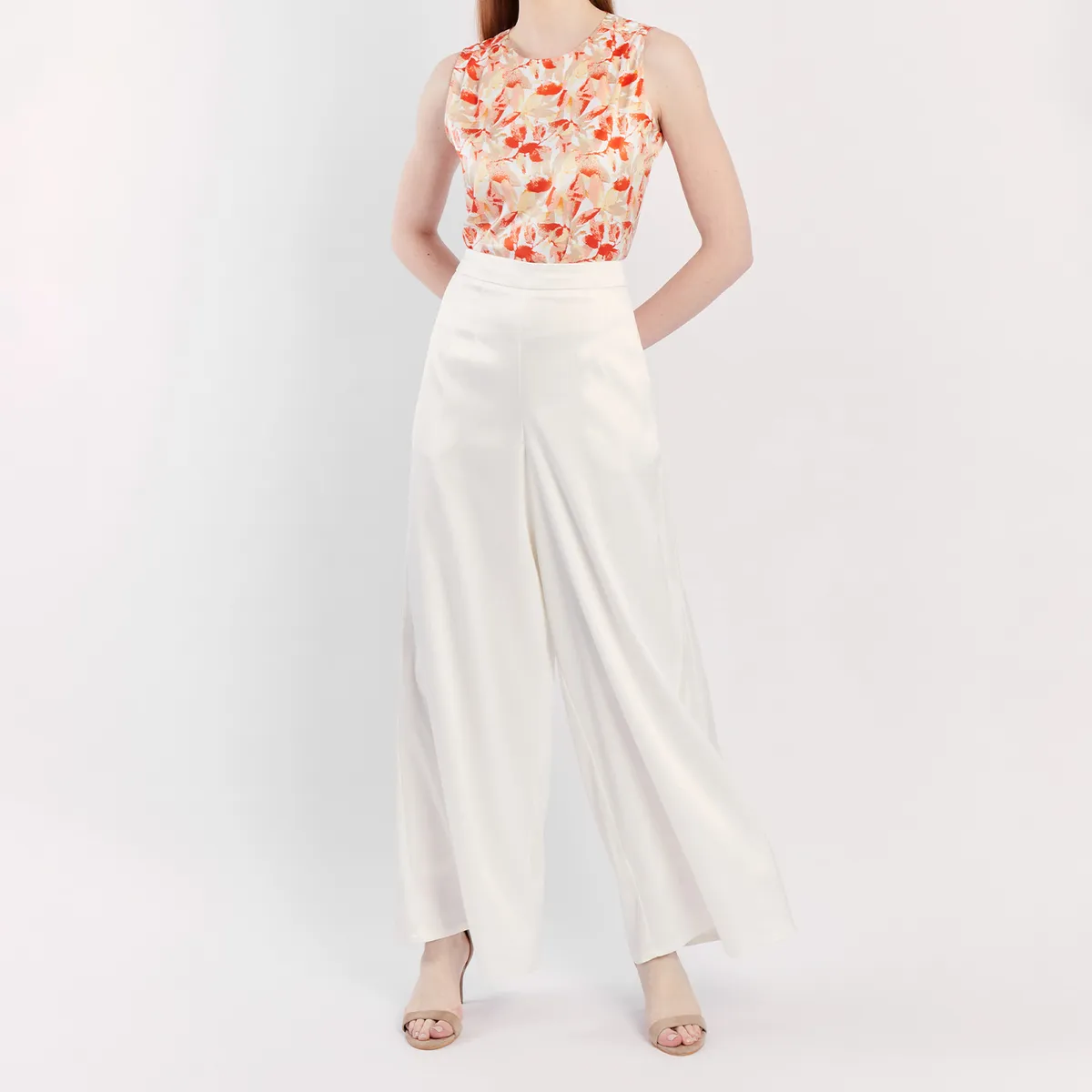 CAMILA VIALI - Camila Viali Pantalón amira perla largo para mujer