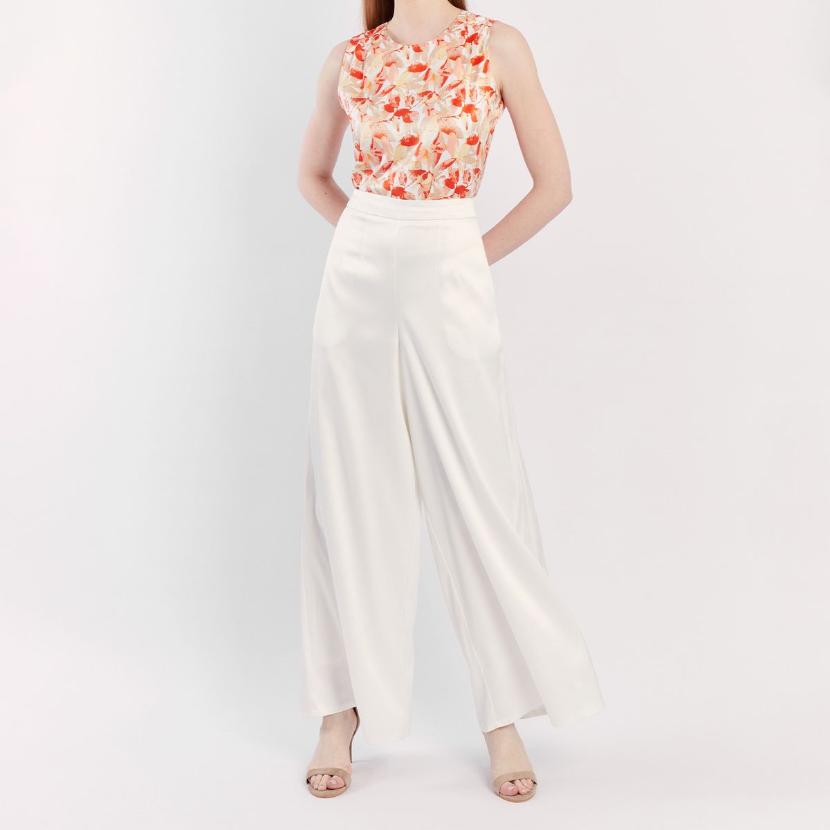 CAMILA VIALI - Camila Viali Pantalón amira perla largo para mujer