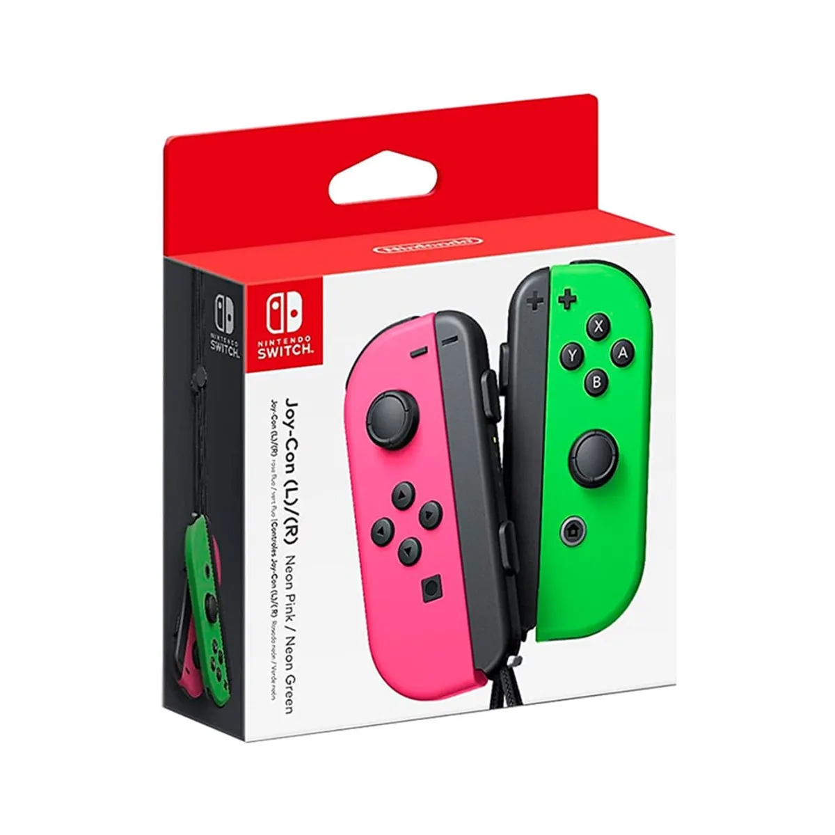 NINTENDO - Controles Joy-Con para Nintendo Switch Verde Rosado