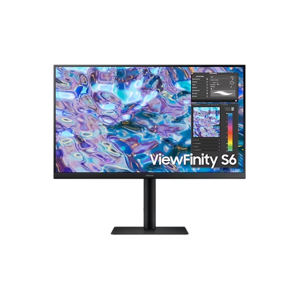 SAMSUNG - Monitor Samsung Viewfinity S6 27 Led QHD LS27B610EQNXZA