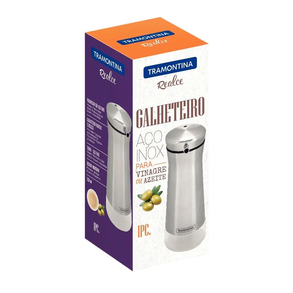 TRAMONTINA - Dispensador Para VinagreAceite 039Lt 61119100 Tramontina