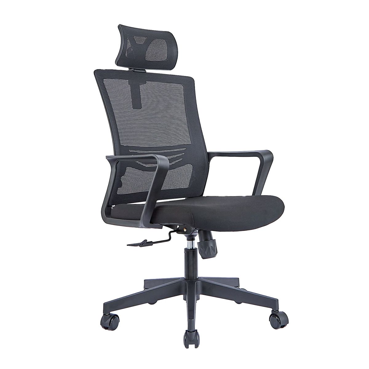 MURA - Silla de Escritorio Doha Presidente Negro
